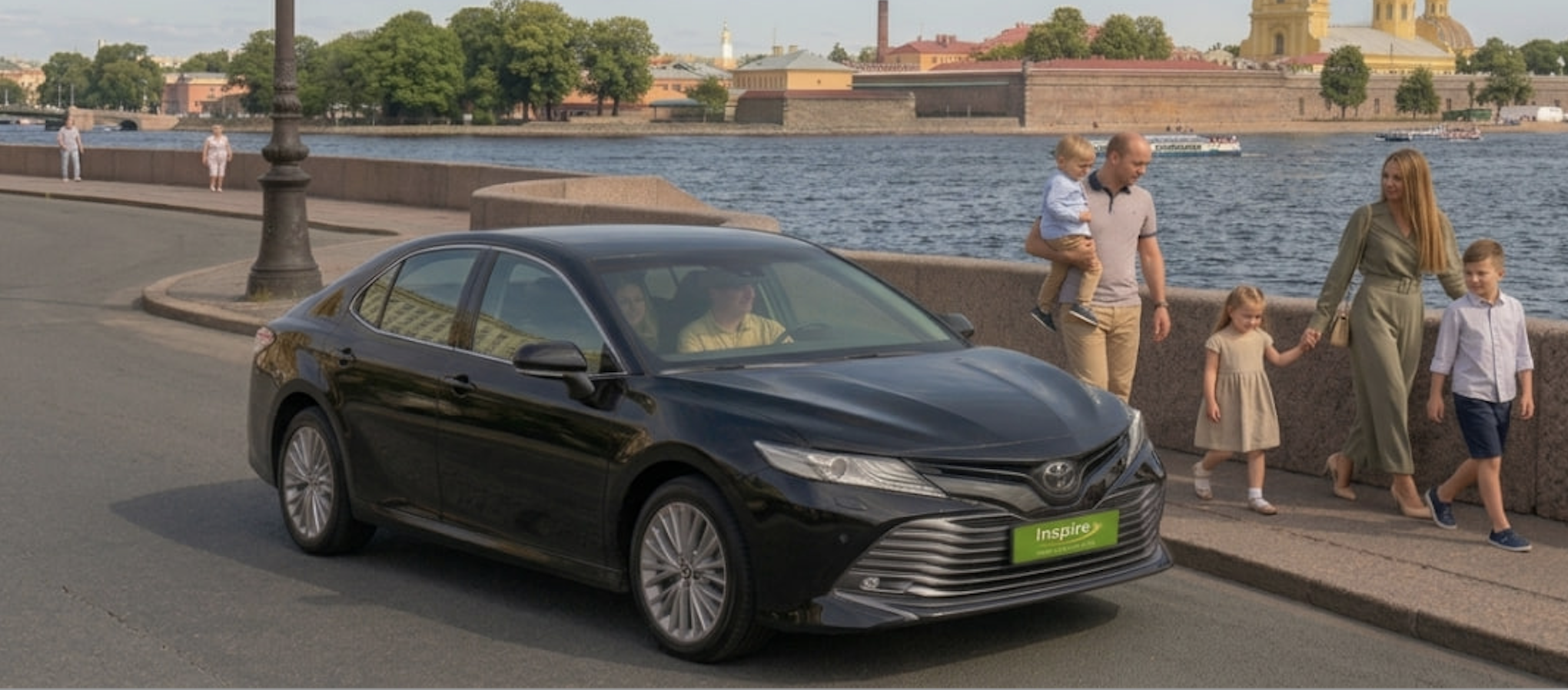 Скидка от 20% на аренду Toyota Camry XV70 Rest в Санкт-Петербурге до конца лета!